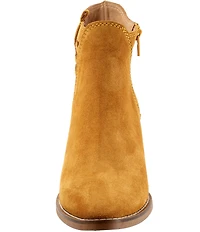 Bueno Veronika Suede Woven Side Booties