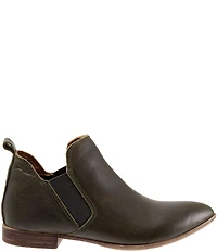 Bueno Vicki Leather Pointed Toe Ankle Booties