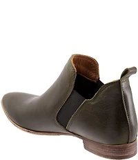 Bueno Vicki Leather Pointed Toe Ankle Booties