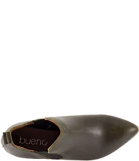 Bueno Vicki Leather Pointed Toe Ankle Booties