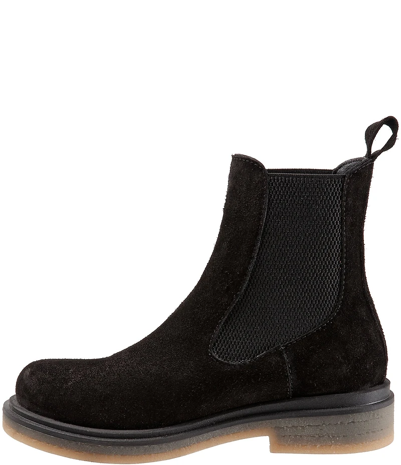 Bueno Wanda Suede Chelsea Booties