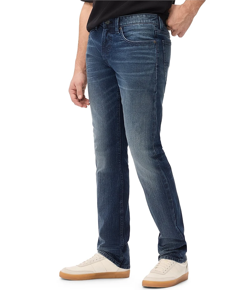 Buffalo David Bitton Classic Medium Wash Slim Ash Straight Leg Jeans