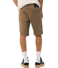 Buffalo David Bitton Dean Relaxed Fit Straight Leg 10.5#double; Inseam Shorts