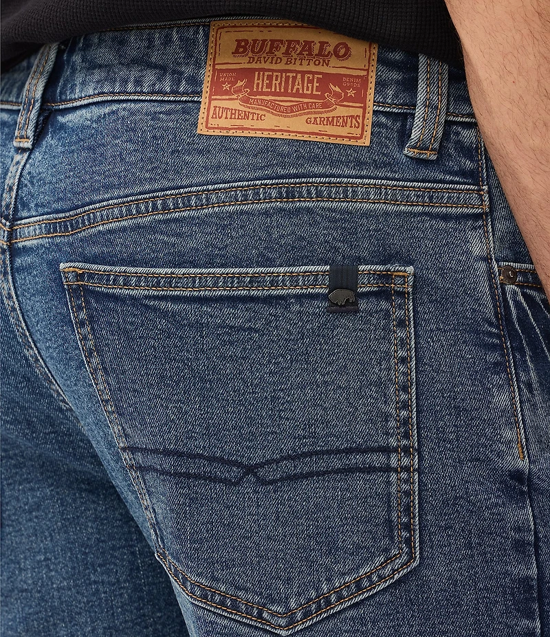 Buffalo David Bitton Driven Creased Sand Jeans