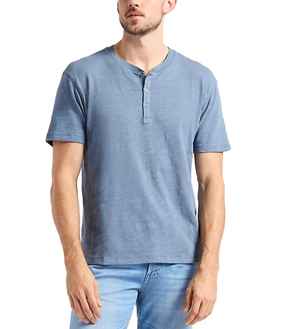 Buffalo David Bitton Kandido Short Sleeve Henley