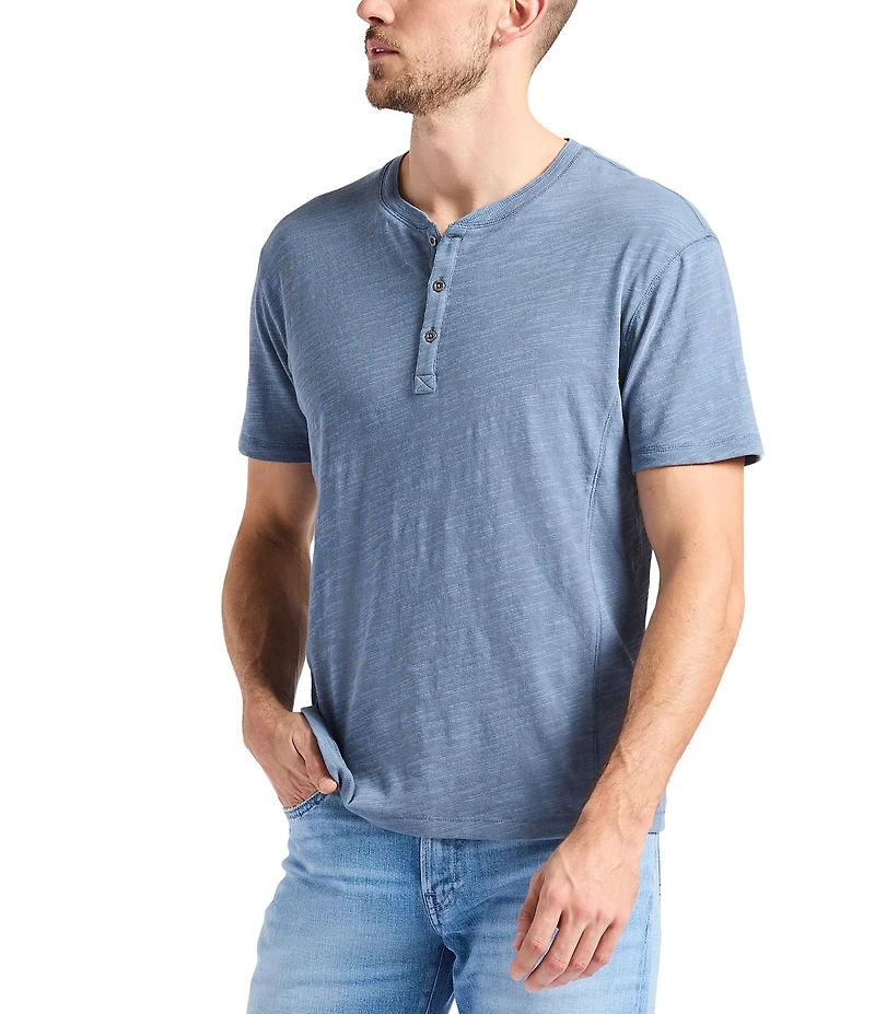 Buffalo David Bitton Kandido Short Sleeve Henley