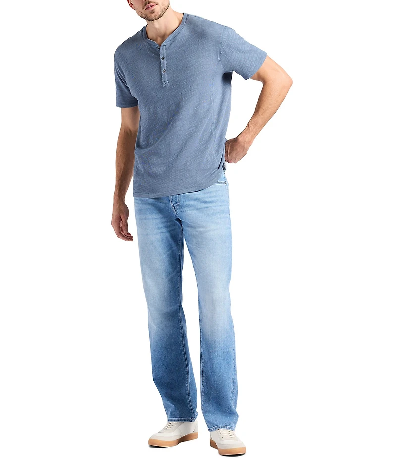 Buffalo David Bitton Kandido Short Sleeve Henley