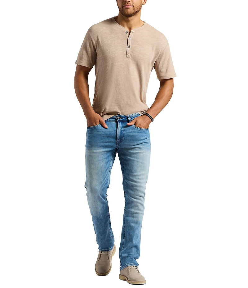 Buffalo David Bitton Kandido Short Sleeve Henley