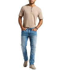 Buffalo David Bitton Kandido Short Sleeve Henley