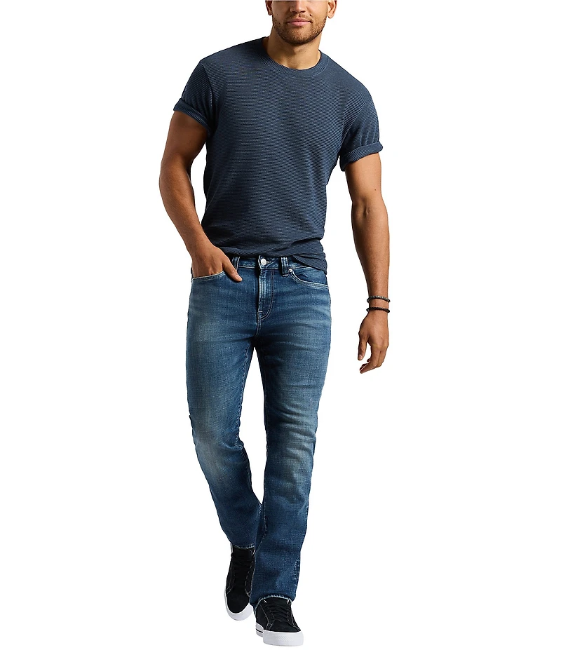 Buffalo David Bitton Karlton Textured Knit Crewneck T-Shirt