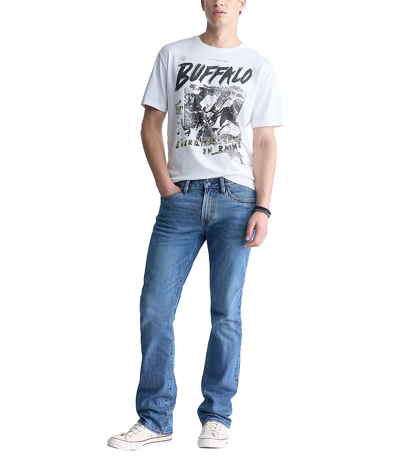 Buffalo David Bitton King Slim Bootcut Stretch Jeans