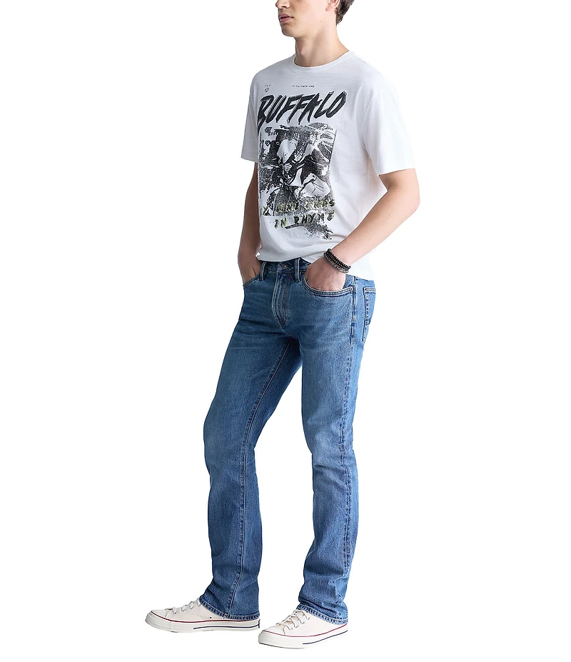 Buffalo David Bitton King Slim Bootcut Stretch Jeans
