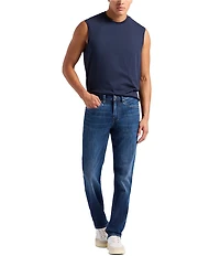 Buffalo David Bitton Kingster Sleeveless Crew Neck Relaxed Fit Jersey Tank Top