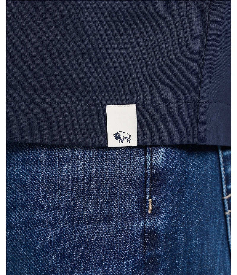 Buffalo David Bitton Kingster Sleeveless Crew Neck Relaxed Fit Jersey Tank Top