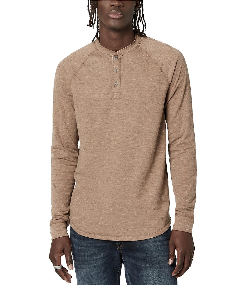 Buffalo David Bitton Long Sleeve Kariver Henley Shirt