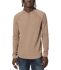 Buffalo David Bitton Long Sleeve Kariver Henley Shirt