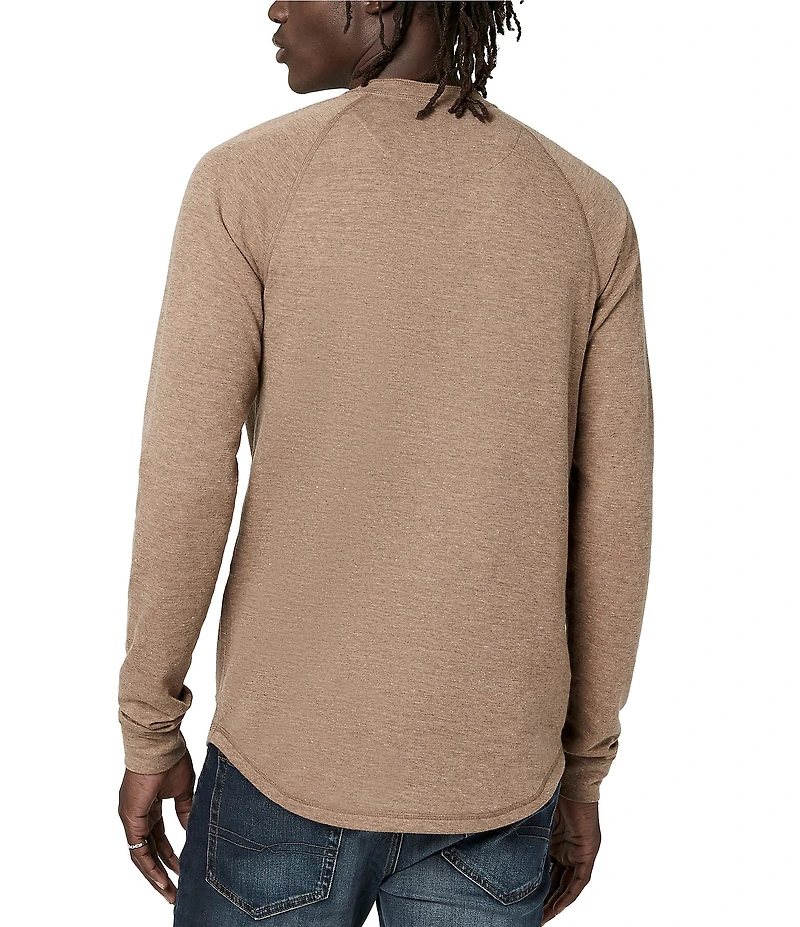 Buffalo David Bitton Long Sleeve Kariver Henley Shirt