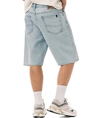 Buffalo David Bitton Mick Wide Leg Bleached Shorts