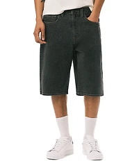 Buffalo David Bitton Mick Wide Leg Faded Shorts