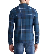Buffalo David Bitton Samme Plaid Blanket Woven Shirt