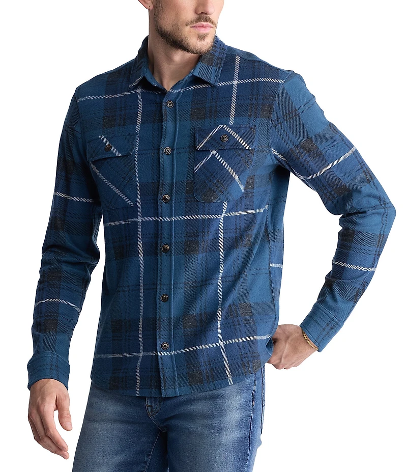 Buffalo David Bitton Samme Plaid Blanket Woven Shirt