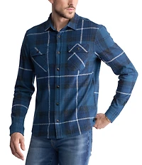 Buffalo David Bitton Samme Plaid Blanket Woven Shirt