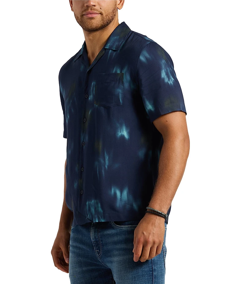 Buffalo David Bitton Sandro Abstract Print Woven Shirt