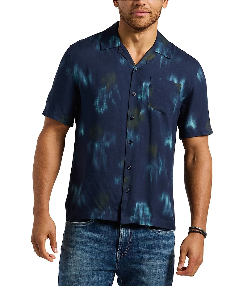 Buffalo David Bitton Sandro Abstract Print Woven Shirt