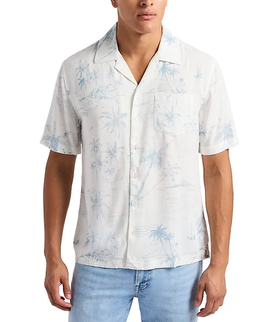 Buffalo David Bitton Sandro Lightweight Short Sleeve Shirt