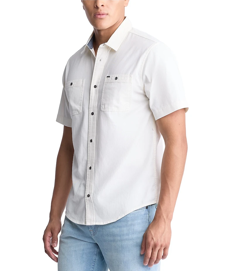 Buffalo David Bitton Short Sleeve Sagrino Woven Shirt