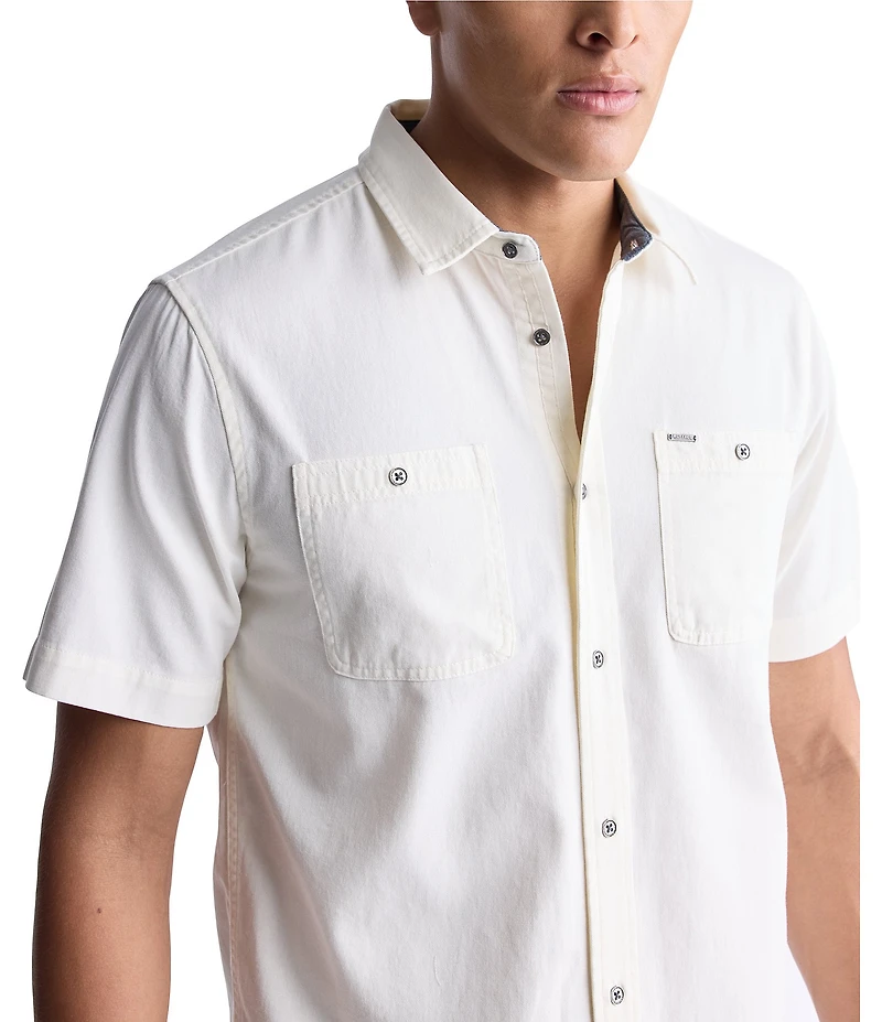 Buffalo David Bitton Short Sleeve Sagrino Woven Shirt