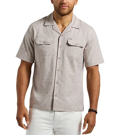 Buffalo David Bitton Short Sleeve Salaman Patterned Shirt