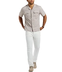 Buffalo David Bitton Short Sleeve Salaman Patterned Shirt