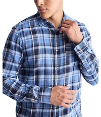 Buffalo David Bitton Long Sleeve Saroz Plaid Woven Shirt