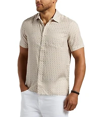 Buffalo David Bitton Sirilo Short Sleeve Printed Shirt