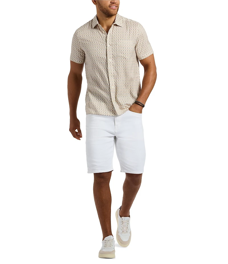 Buffalo David Bitton Sirilo Short Sleeve Printed Shirt
