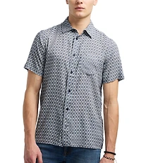Buffalo David Bitton Sirilo Short Sleeve Printed Shirt