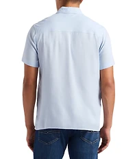 Buffalo David Bitton Sirilo Solid Short Sleeve Woven Shirt