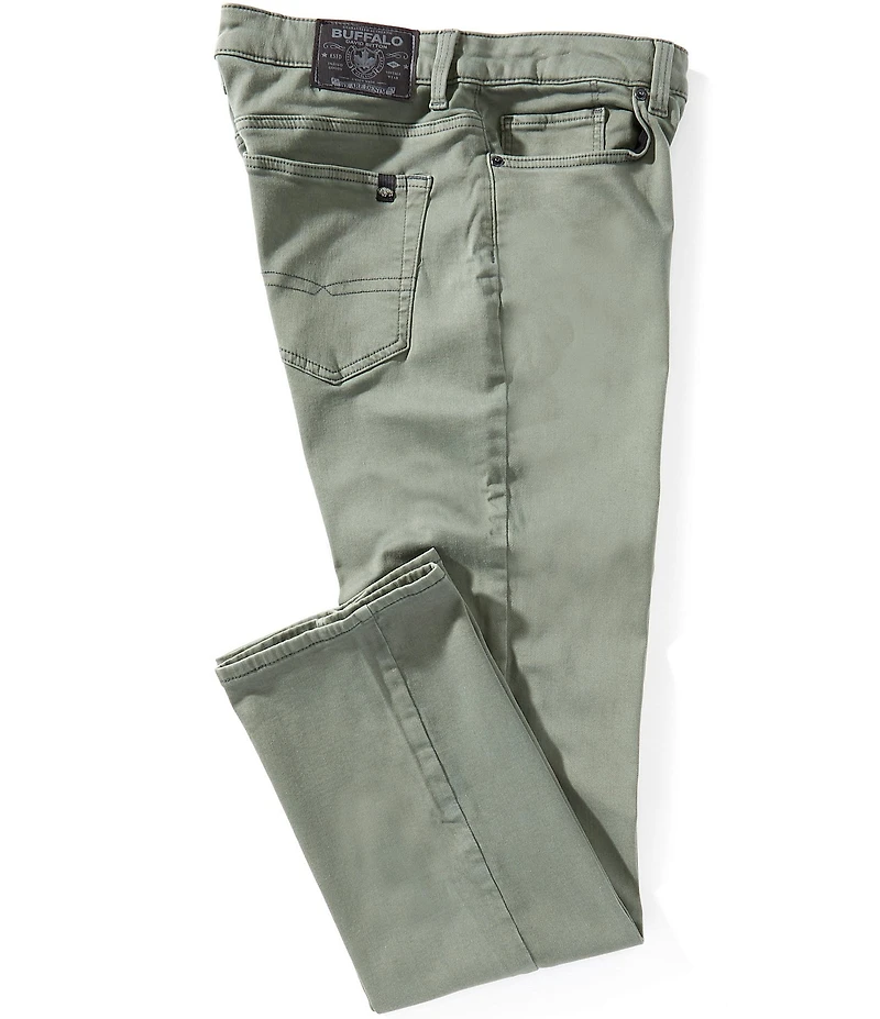 Buffalo David Bitton Six Straight Leg Fleece Stretch Pants