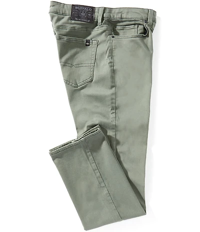 Buffalo David Bitton Six Straight Leg Fleece Stretch Pants