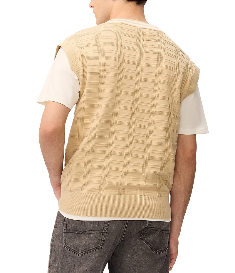 Buffalo David Bitton Sleeveless Wallo Sweater Vest