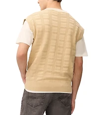 Buffalo David Bitton Sleeveless Wallo Sweater Vest