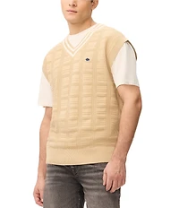 Buffalo David Bitton Sleeveless Wallo Sweater Vest