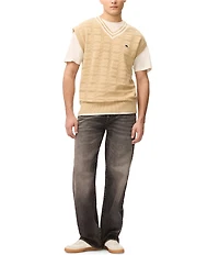 Buffalo David Bitton Sleeveless Wallo Sweater Vest