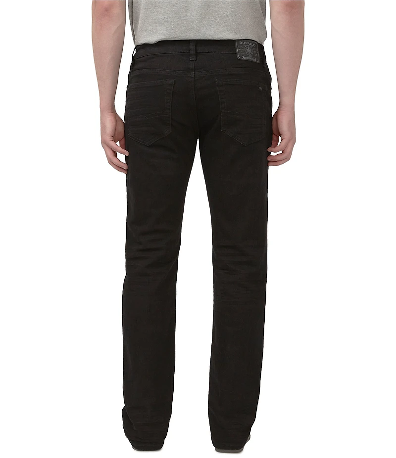 Buffalo David Bitton Black Story Collection Straight Leg Six Jeans