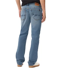 Buffalo David Bitton Straight Six Whiskered Worn-In Jeans