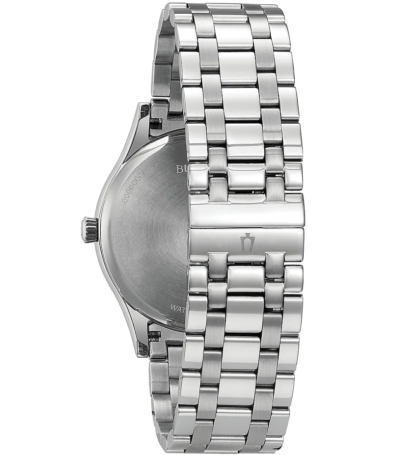 Bulova Classic Collection Men's Quartz Mechanical Automatic Stainless Steel Bracelet Watch