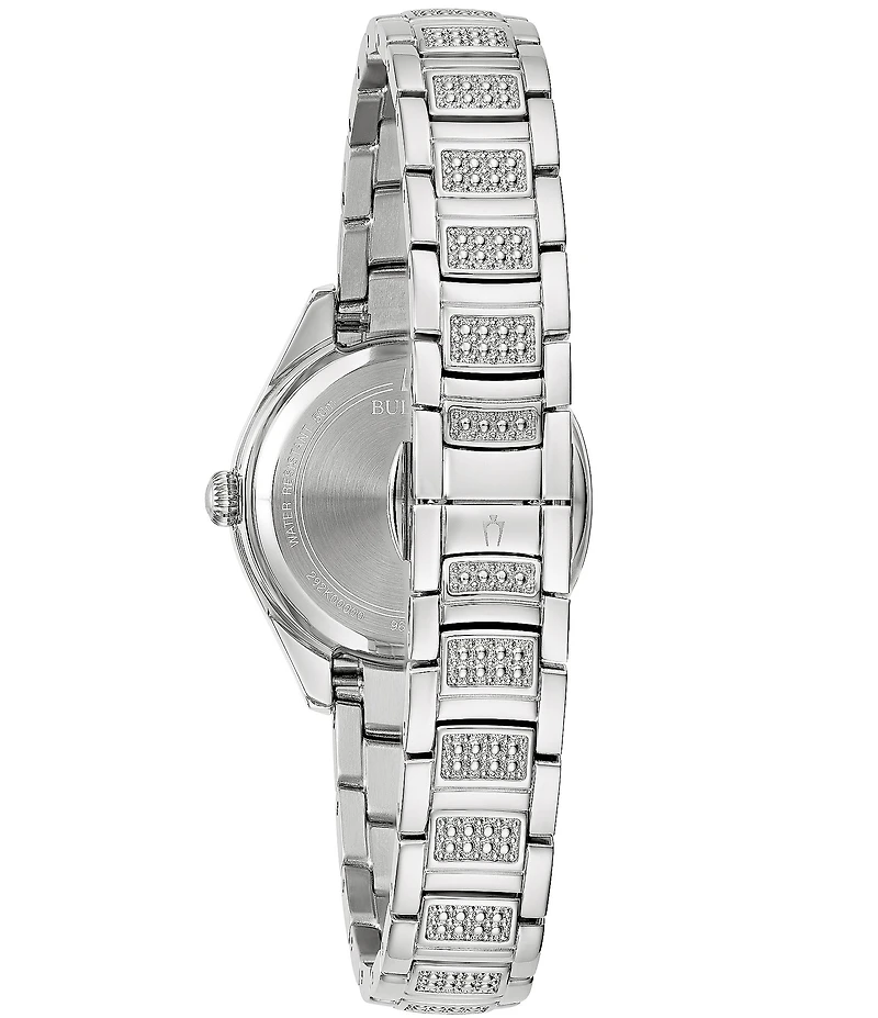Bulova Crystal Collection Women's Quartz Analog Bracelet Watch