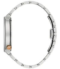 Bulova GRAMMY Collection Men's Two Tone Stainless Steel Bracelet Watch