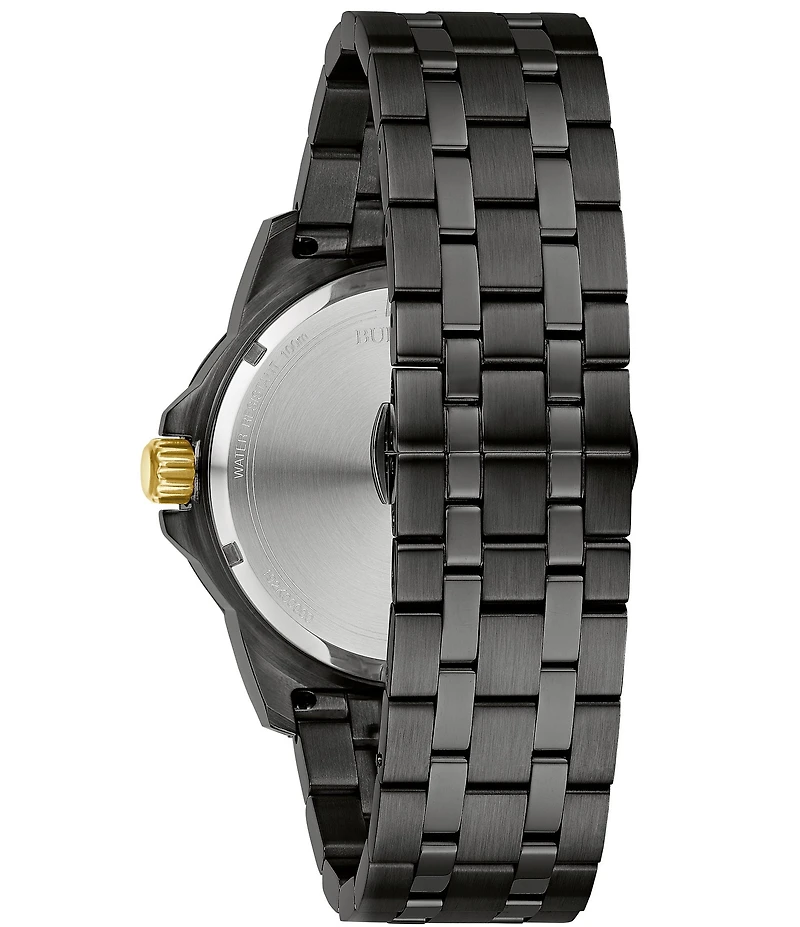 Bulova Marine Star Collection Men's Black Dial Quartz Mechanical Automatic Watch